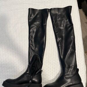 Women's Black Over-the-Knee Boots